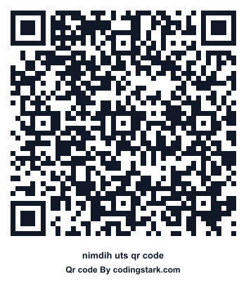 Nimdih UTS QR Code