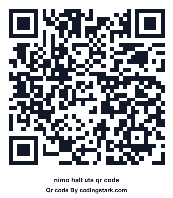 Nimo Halt UTS QR Code