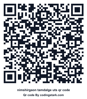 Nimshirgaon Tamdalge UTS QR Code