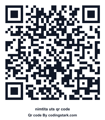 Nimtita UTS QR Code