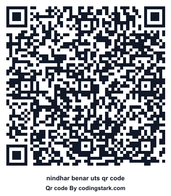 Nindhar Benar UTS QR Code