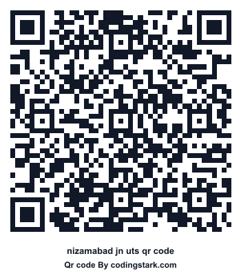 Nizamabad Jn UTS QR Code