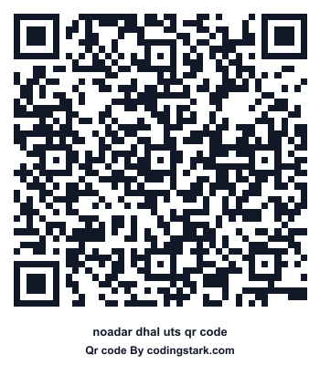 Noadar Dhal UTS QR Code