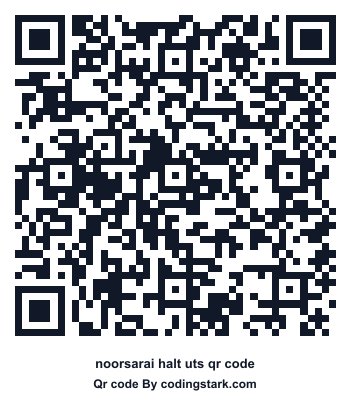 Noorsarai Halt UTS QR Code