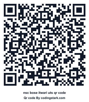 Nsc Bose Itwari UTS QR Code