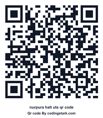 Nurpura Halt UTS QR Code