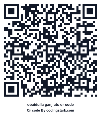 Obaidulla Ganj UTS QR Code