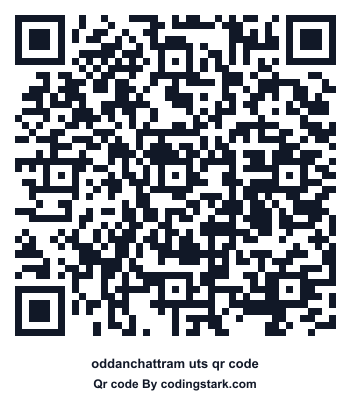 Oddanchattram UTS QR Code