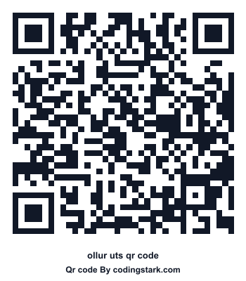 Ollur UTS QR Code