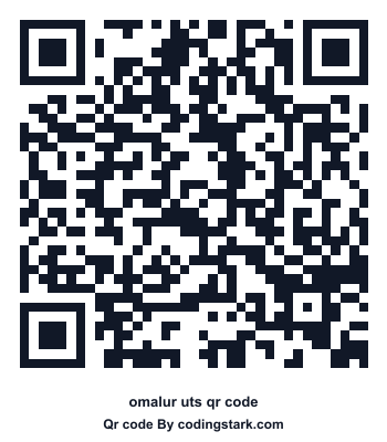 Omalur UTS QR Code
