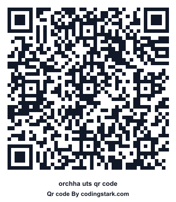 Orchha UTS QR Code