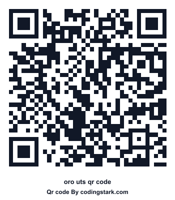Oro UTS QR Code
