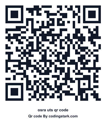Osra UTS QR Code