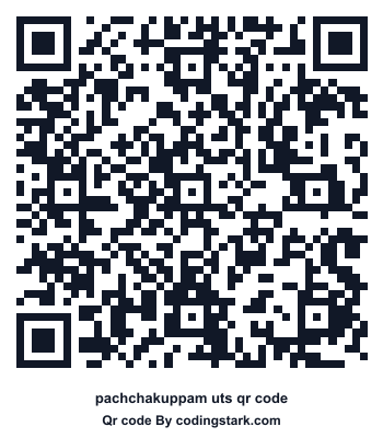 Pachchakuppam UTS QR Code