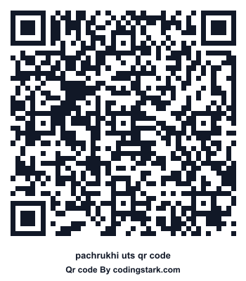 Pachrukhi UTS QR Code