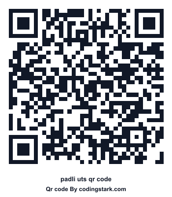 Padli UTS QR Code