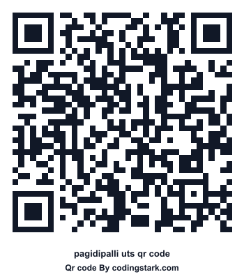Pagidipalli UTS QR Code