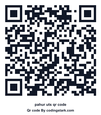 Pahur UTS QR Code