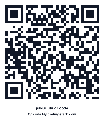 Pakur UTS QR Code