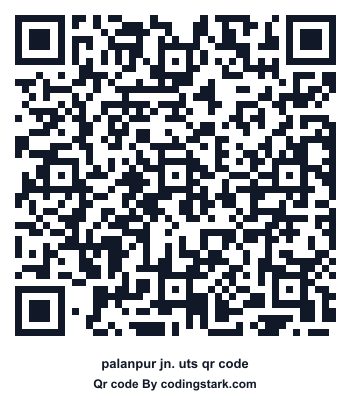 Palanpur Jn. UTS QR Code