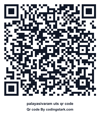 Palayasivaram UTS QR Code