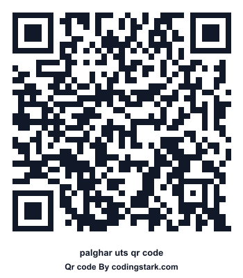 Palghar UTS QR Code