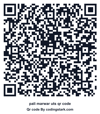 Pali Marwar UTS QR Code