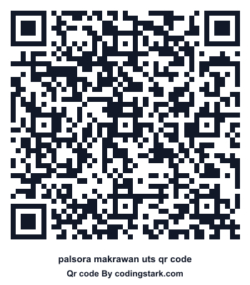 Palsora Makrawan UTS QR Code