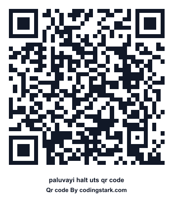 Paluvayi Halt UTS QR Code