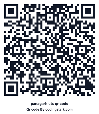 Panagarh UTS QR Code