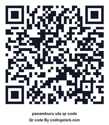 Panamburu UTS QR Code