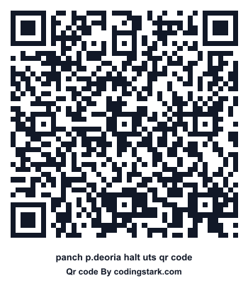 Panch P.deoria Halt UTS QR Code