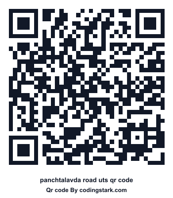 Panchtalavda Road UTS QR Code