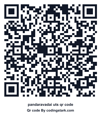 Pandaravadai UTS QR Code