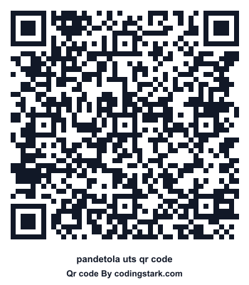 Pandetola UTS QR Code
