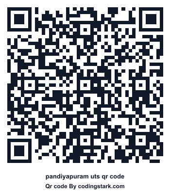 Pandiyapuram UTS QR Code