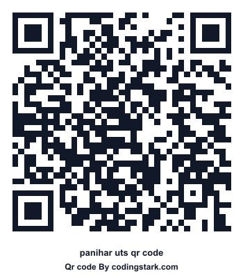 Panihar UTS QR Code