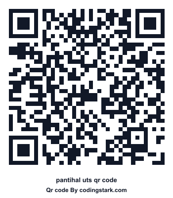 Pantihal UTS QR Code