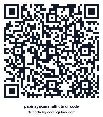 Papinayakanahalli UTS QR Code