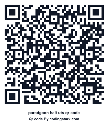 Paradgaon Halt UTS QR Code