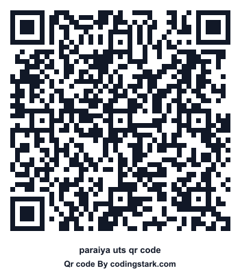 Paraiya UTS QR Code