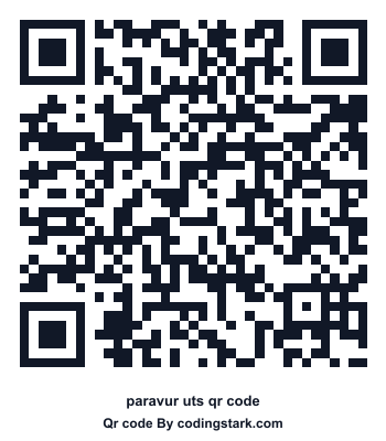 Paravur UTS QR Code