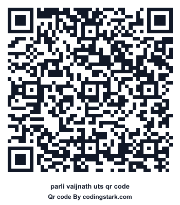 Parli Vaijnath UTS QR Code
