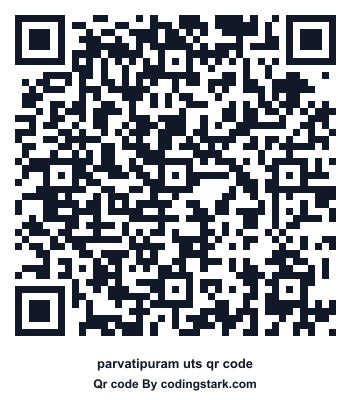 Parvatipuram UTS QR Code