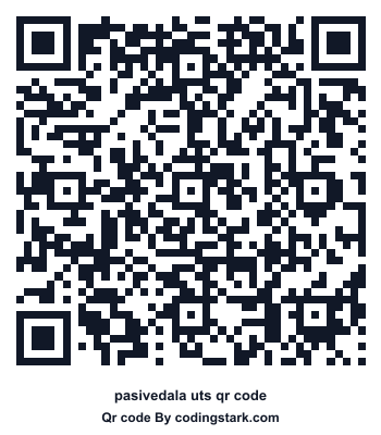 Pasivedala UTS QR Code
