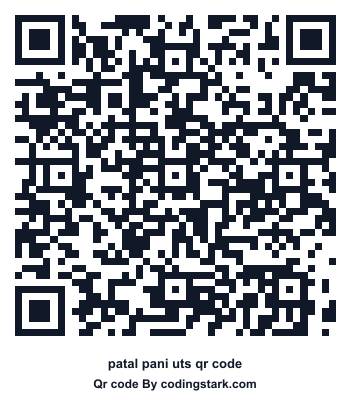 Patal Pani UTS QR Code