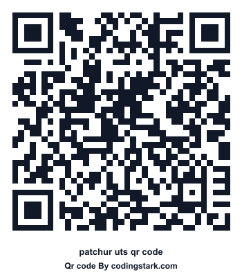 Patchur UTS QR Code