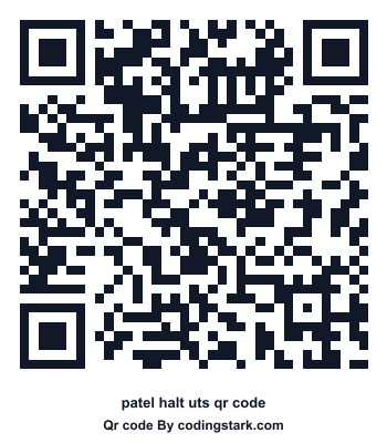 Patel Halt UTS QR Code