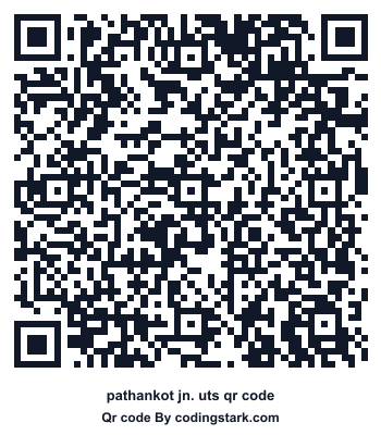 Pathankot Jn. UTS QR Code