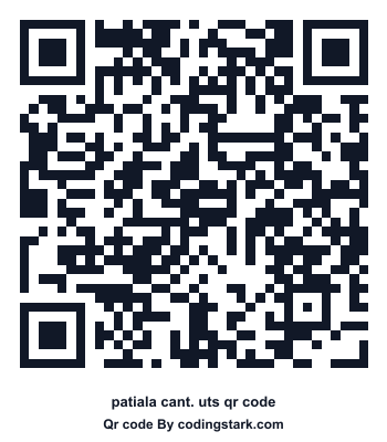 Patiala Cant. UTS QR Code